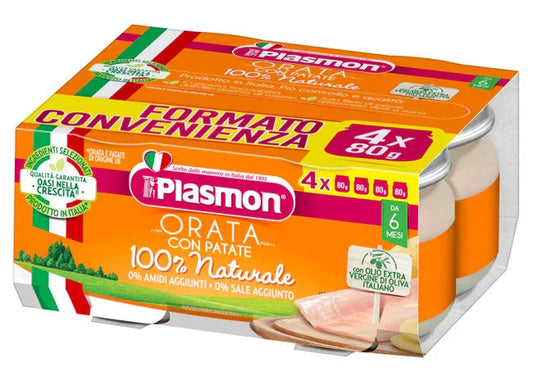 Plasmon orata con patate 4 x 80 g - Farmaspeed
