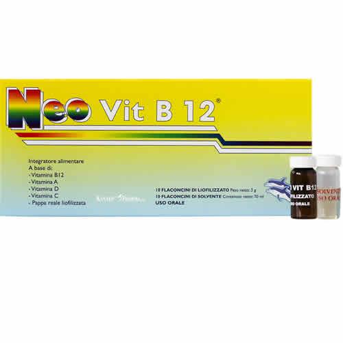 NEOVIT B12 10 FLACONCINI + 10 FLACONCINI 10 ML - Farmaspeed