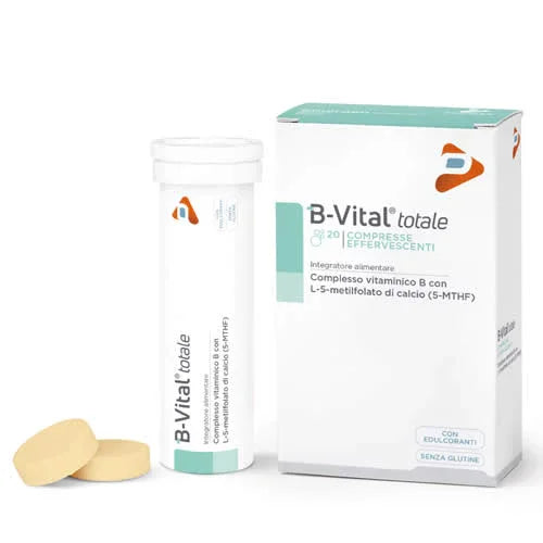 B-VITAL TOTALE ARANCIA 2 TUBI 10 COMPRESSE EFFERVESCENTI - Farmaspeed