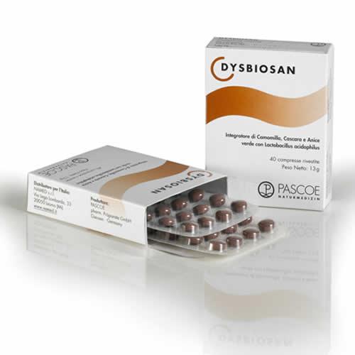 DYSBIOSAN 40 COMPRESSE PASCOE - Farmaspeed