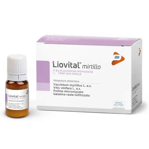 LIOVITAL MIRTILLO 8 FLACONCINI 10 ML - Farmaspeed