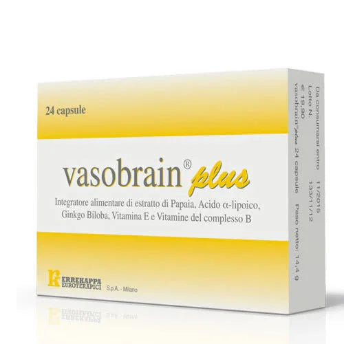 VASOBRAIN PLUS 24 CAPSULE - Farmaspeed