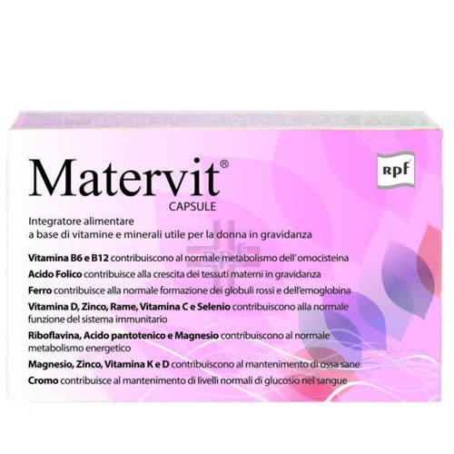 MATERVIT 30 CAPSULE - Farmaspeed