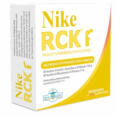 NIKE RCK ASCORBATO POTASSIO + RIBOSIO 100 BUSTINE 22,65 G - Farmaspeed
