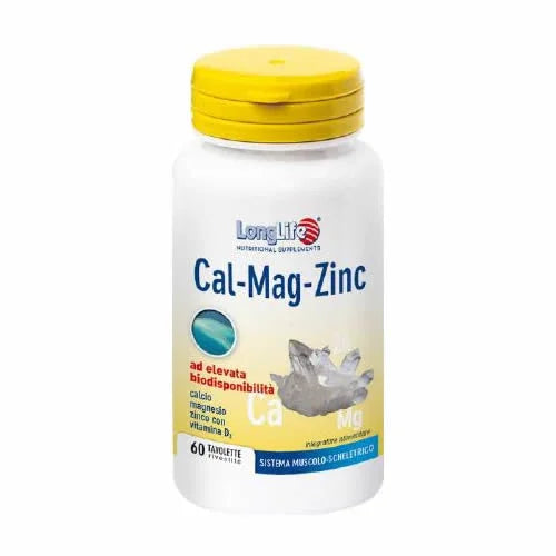 LONGLIFE CAL MAG ZINC 60 TAVOLETTE - Farmaspeed