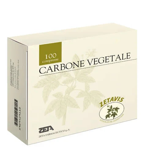 ZETAVIS CARBONE VEGETALE 100 COMPRESSE - Farmaspeed