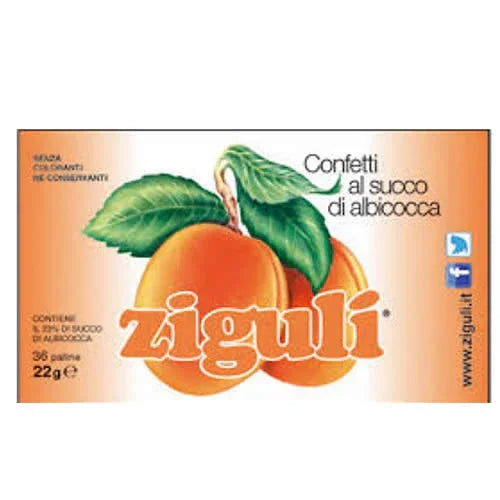 ZIGULI ALBICOCCA 36 PALLINE 22 G - Farmaspeed