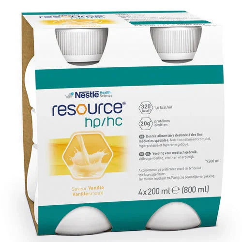 RESOURCE HP/HC VANIGLIA 4 BOTTIGLIE 200 ML - Farmaspeed