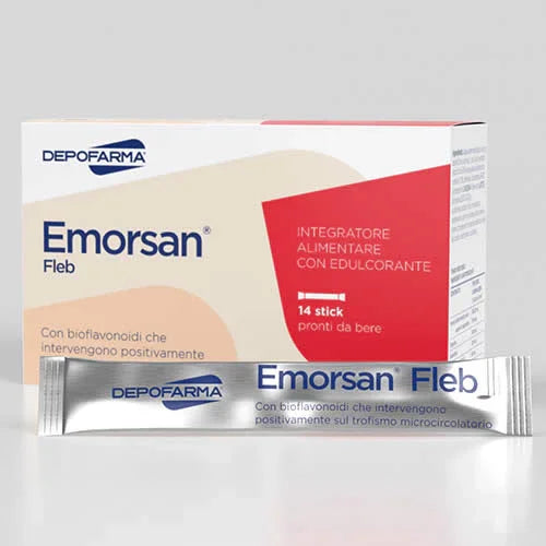 EMORSAN FLEB 14 STICK PACK DA 15 ML - Farmaspeed