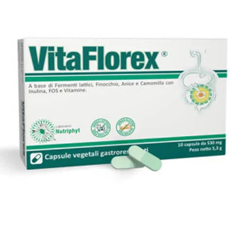 VITAFLOREX 10 CAPSULE 4,6 G - Farmaspeed
