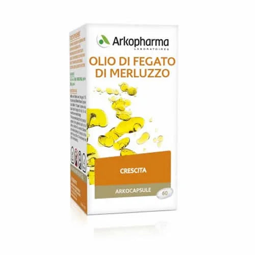 ARKO CAPSULE OLIO FEGATO MERLUZZO 60 CAPSULE - Farmaspeed