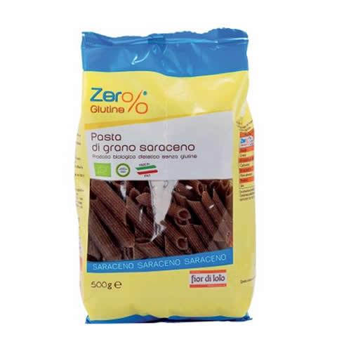 ZERO% GLUTINE PENNE DI GRANO SARACENO BIO 500 G - Farmaspeed