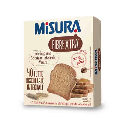 MISURA FETTE FIBRE EXTRA 100% INTEGRALI 320 G - Farmaspeed