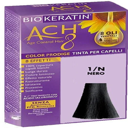 BIOKERATIN ACH8 COLOR PRODIGE 1/N NERO - Farmaspeed