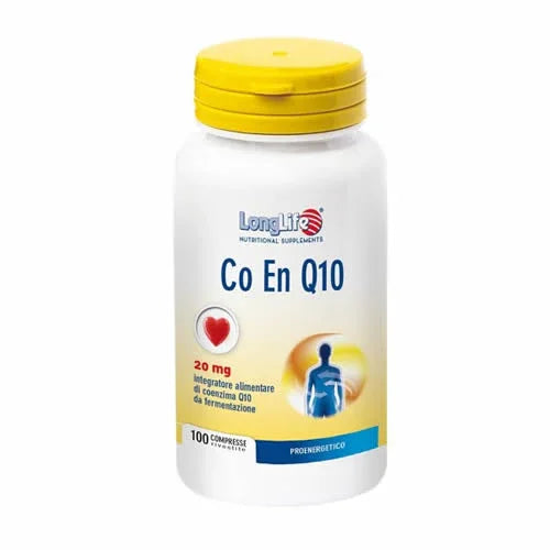 LONGLIFE CO EN Q10 20MG 100 COMPRESSE RIVESTITE - Farmaspeed