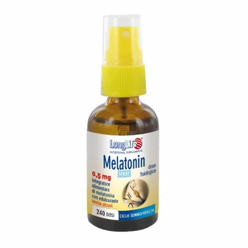 LONGLIFE MELATONIN SPRAY 0,5MG 30 ML - Farmaspeed