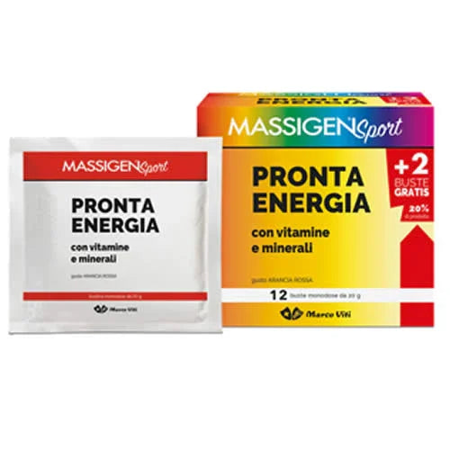 MASSIGEN SPORT PRONTA ENERGIA 12 BUSTINE - Farmaspeed