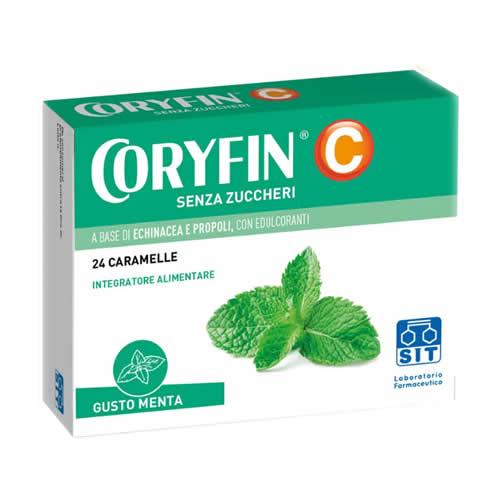 CORYFIN C SENZA ZUCCHERO MENTOLO 48 G - Farmaspeed