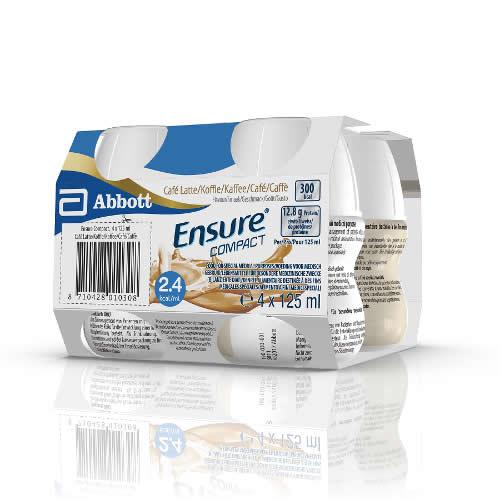 ENSURE COMPACT CAFFE 4 BOTTIGLIE DA 125 ML - Farmaspeed