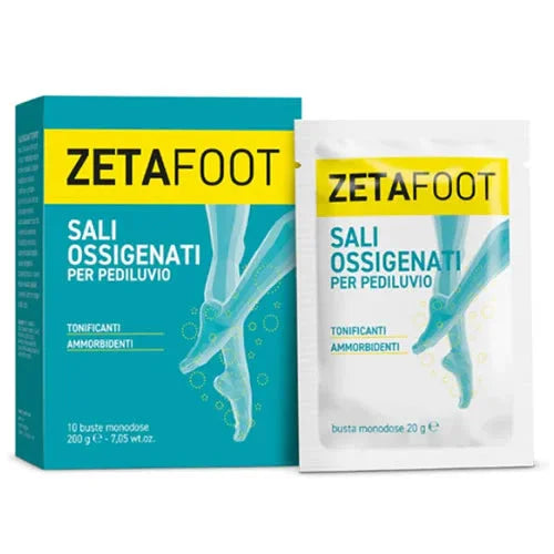 Zetafoot sali ossigenati 10 bustine da 20 g - Farmaspeed