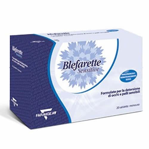 BLEFARETTE SENSITIVE SALVIETTE MONOUSO 20 PEZZI - Farmaspeed