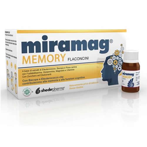 MIRAMAG MEMORY 10 FLACONCINI MONODOSE CON TAPPO DOSATORE 10 ML - Farmaspeed