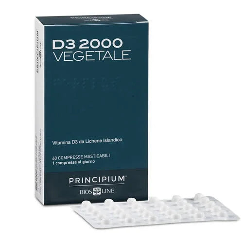 PRINCIPIUM D3 2000 MASTICABILE 60 COMPRESSE - Farmaspeed