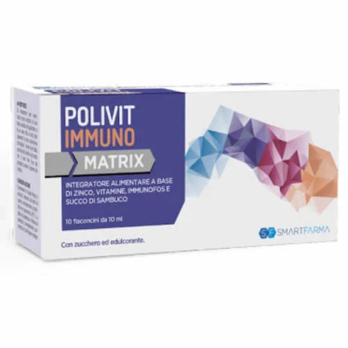 POLIVIT IMMUNO MATRIX 10 FLACONCINI DA 10 ML - Farmaspeed
