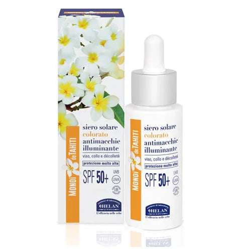 MONOI DE TAHITI ATA SIERO SOLARE COLORATO ILLUMINANTE ANTIMACCHIE SPF50+ 30 ML - Farmaspeed