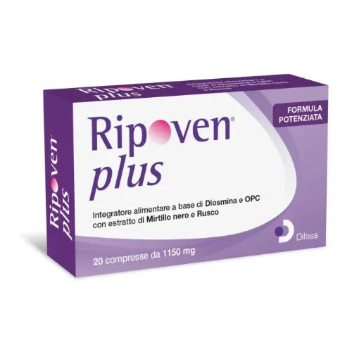 RIPOVEN PLUS 20 COMPRESSE - Farmaspeed