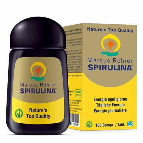 SPIRULINA MARCUS ROHRER 180 COMPRESSE - Farmaspeed