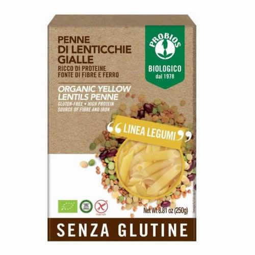 PROBIOS PENNE LENTICCHIE GIALLE 250 G - Farmaspeed