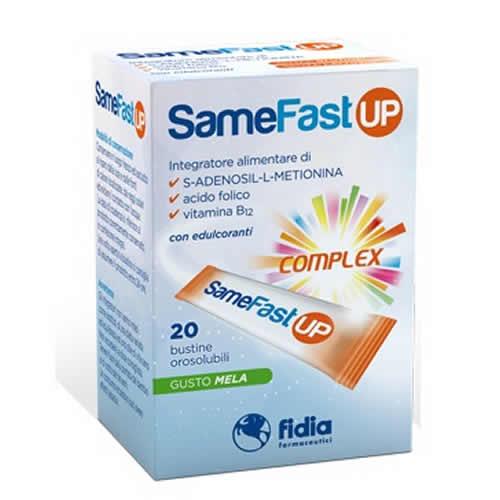 SAMEFAST UP 20 STICK PACK GRANULATO OROSOLUBILE GUSTO ANANAS - Farmaspeed