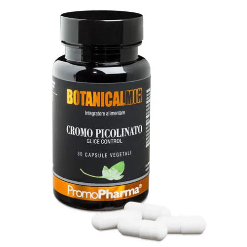 CROMO PICOLINATO GLICE CONTROL BOTANICAL MIX 30 CAPSULE - Farmaspeed