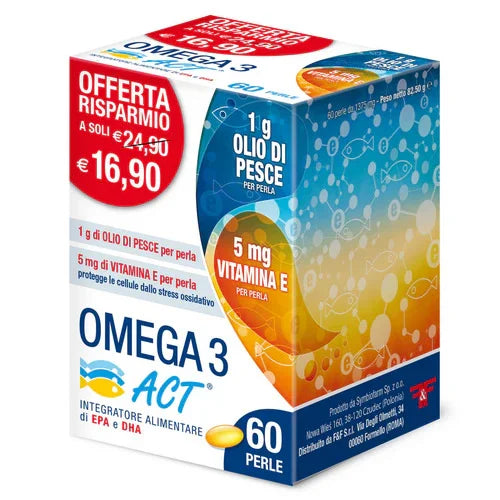 OMEGA 3 ACT 1G 60 PERLE - Farmaspeed