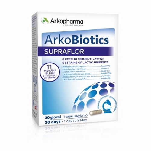 ARKOBIOTICS SUPRAFLOR 30 CAPSULE - Farmaspeed