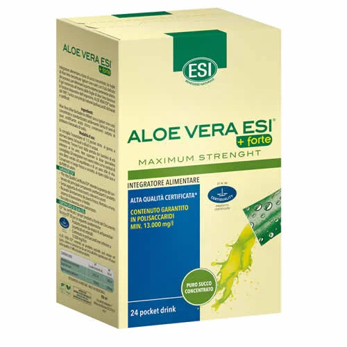 ESI ALOE VERA SUCCO + FORTE 24 POCKET DRINK - Farmaspeed