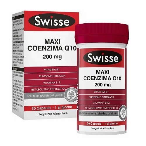 SWISSE MAXI COENZIMA Q10 200 MG 30 CAPSULE - Farmaspeed