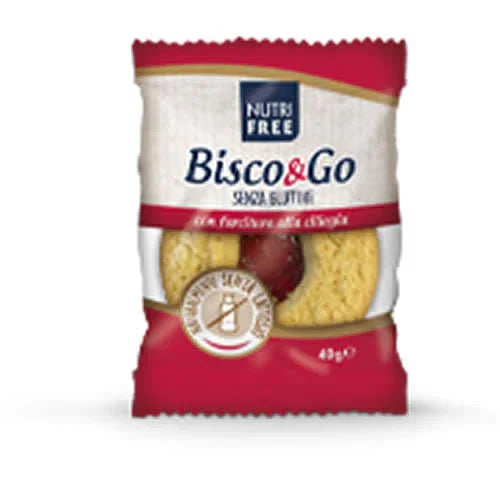 NUTRIFREE BISCO&GO CON FARCITURA ALLA CILIEGIA 40 G - Farmaspeed