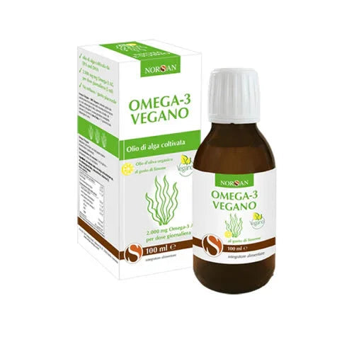 NORSAN OMEGA 3 VEGANO 100 ML AL GUSTO DI LIMONE - Farmaspeed