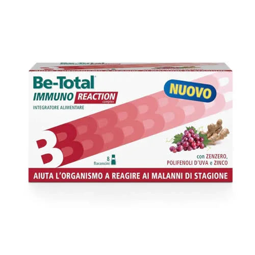 BETOTAL IMMUNO REACTION 8 FLACONCINI - Farmaspeed