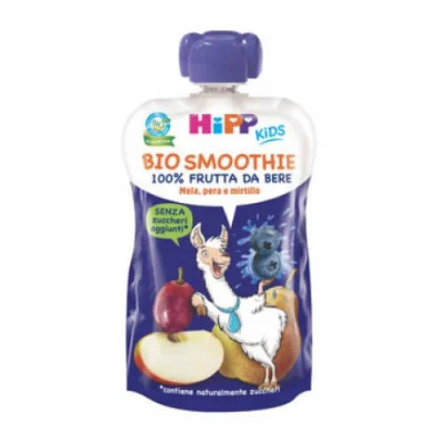 HIPP BIO SMOOTHIES MELA/PERA/MIRTILLO 120 ML - Farmaspeed