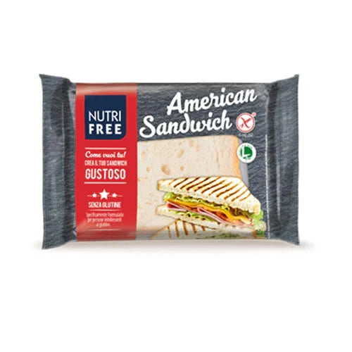 NUTRIFREE AMERICAN SANDWICH 4 PEZZI DA 60 G - Farmaspeed