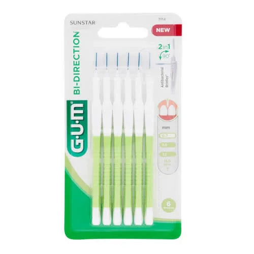 GUM BI-DIRECTION SCOVOLINI PUNTA ULTRAFINE 2114 6 PEZZI - Farmaspeed