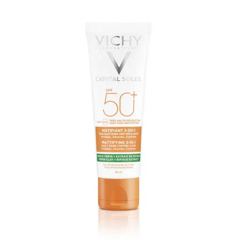 CAPITAL SOLEIL ANTI ACNE PURIFICANTE SPF 50+ 50 ML - Farmaspeed