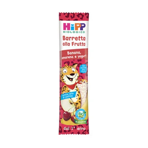 HIPP BIO BARRETTA ALLA FRUTTA BANANA/AMARENA/YOGURT 23 G - Farmaspeed