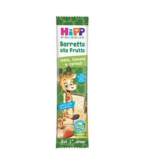 HIPP BIO BARRETTA ALLA FRUTTA MELA/BANANA/CEREALI 23 G - Farmaspeed