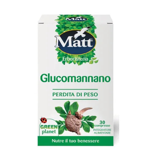 MATT GLUCOMANNANO 30 COMPRESSE - Farmaspeed
