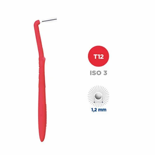 CURASEPT PROXI ANGLE T12 ROSSO/RED 5 PEZZI - Farmaspeed