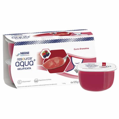 RESOURCE AQUA ACQUA GELIFICATA+GRENADA CUP 6 4X125 G - Farmaspeed